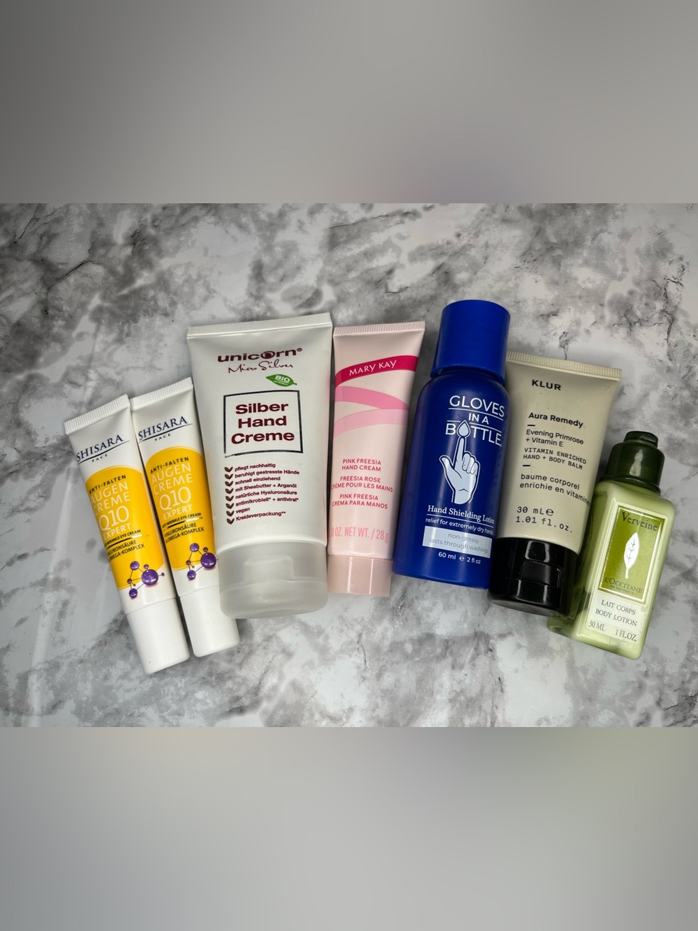 7 piece Hand skincare bundle including Hand Shielding Lotion/Mary Kay -